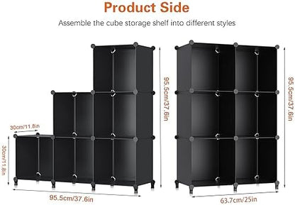 Six-cube storage measurements and capacity
