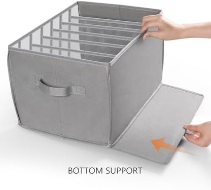 Reinforced closet organizer construction and dimensions