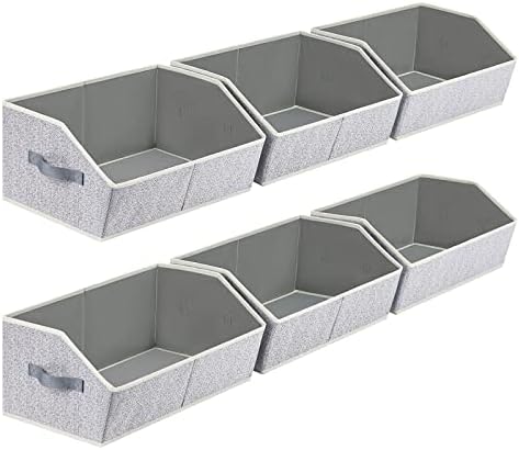 Lower-front shelf bins for easy visibility